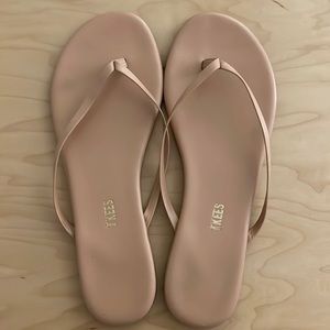 TKEES Foundations leather flip flops
